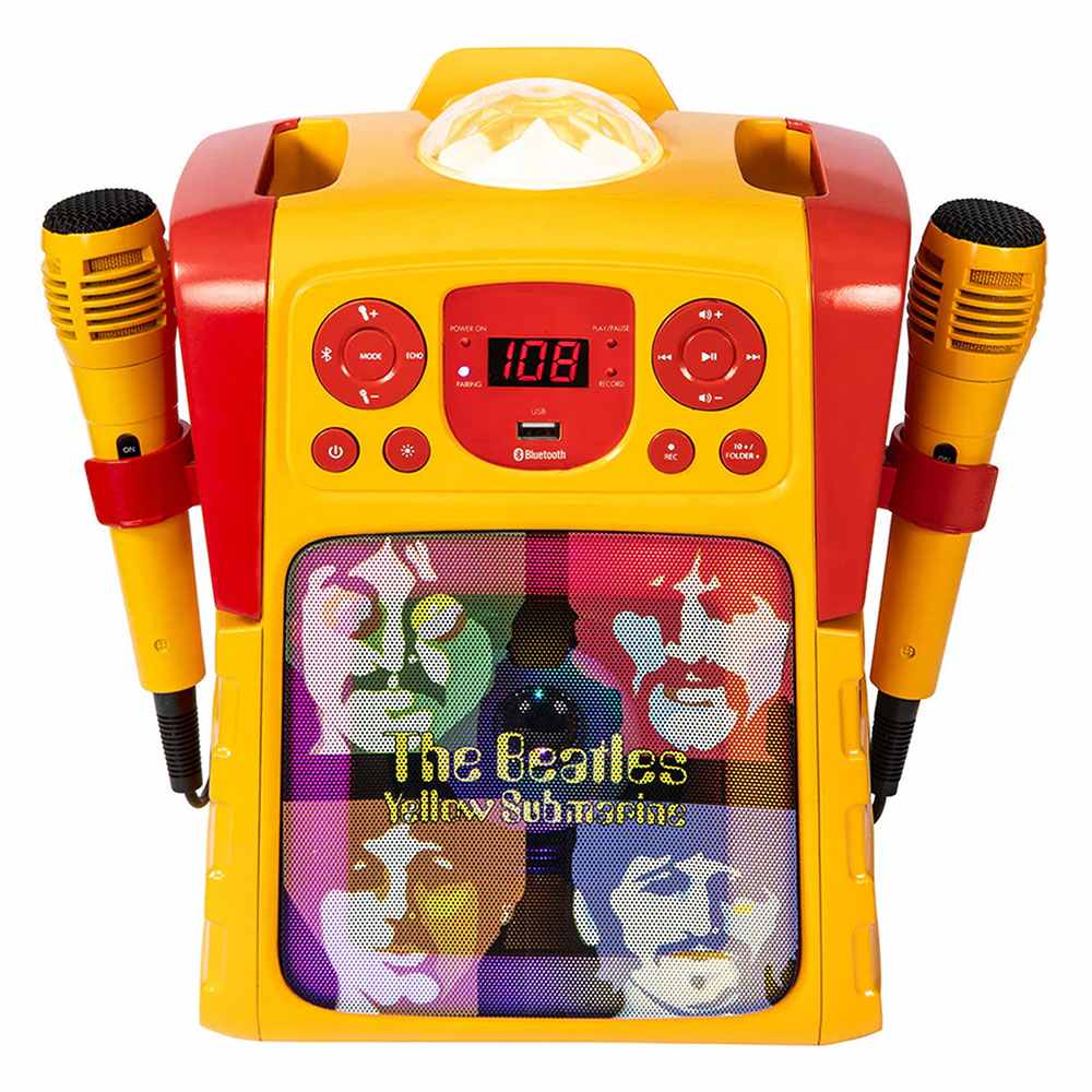 The Beatles - Yellow Submarine Faces Karaoke speaker - Geel/Multicolours